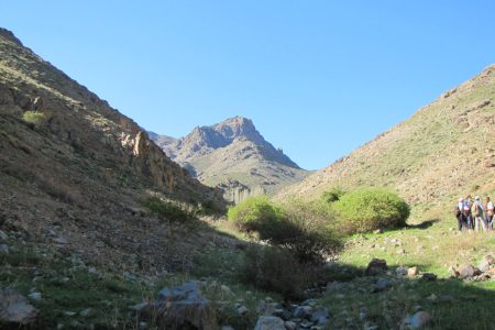 جاذبه گردشگری استان قم منطقه حفاظت شده پلنگ دره