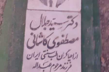 💠 خاکجای دانشمندی گرانقدر در قبرستان وادی‌السلام: دکتر سید‌جلال مصطفوی کاشانی